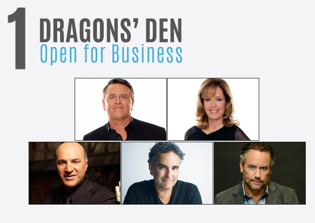 1 Dragons' Den Open for Business