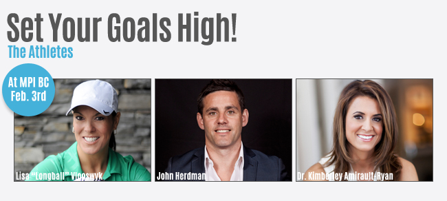 Set Your Goals High! The Athletes