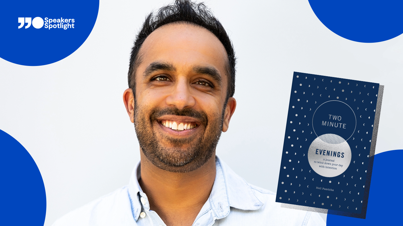 Neil Pasricha and his new book, Two Minute Evenings