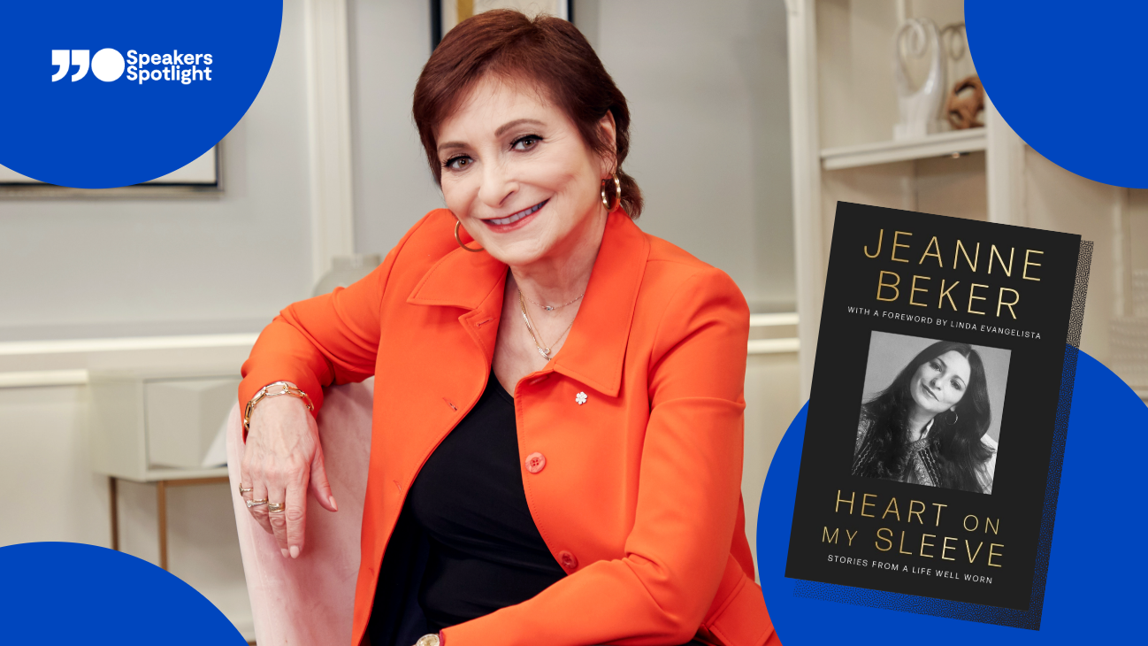 Jeanne Beker and her new book, Heart on My Sleeve